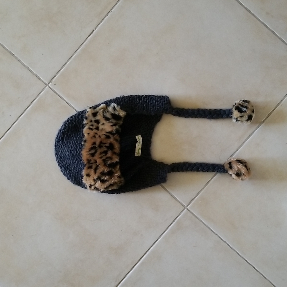 Staring at Stars Trapper style hat with earflaps